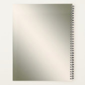 Sierlijke Halvemaan Frame Planner (Achterkant)