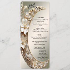 Sierlijke Halvemaanframe Menu