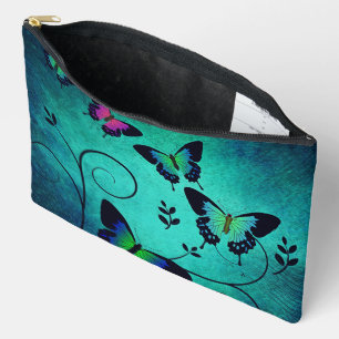 Sierlijke Juweel Vlinders Teal Etui