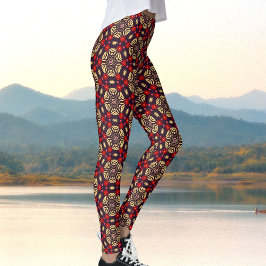 Sierlijke Kersenbloesem Patroon Leggings