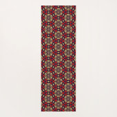 Sierlijke Kersenbloesem Patroon Yoga Mat (Achterkant)