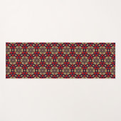 Sierlijke Kersenbloesem Patroon Yoga Mat (Voorkant (horizontaal))