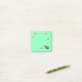 Sierlijke Kikker Post-it® Notes (Op bureau)
