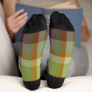 Sierlijke Plaid Sokken