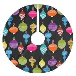 Sierlijke Retro Kerstmis Decoratieve Bal Kerstboom Rok