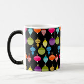 Sierlijke Retro Kerstmis Decoratieve Bal Magische Mok (Links)