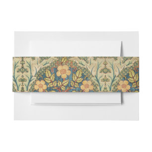 Sierlijke Roos Krans met weelderig groen Uitnodigingen Wikkel