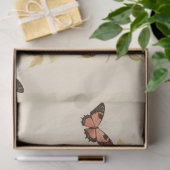 sierlijke vleugels: vogelkooi decoupage tissuepapier (Geschenk)