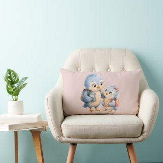Sierlijke Worp Kussen Decoratie met Lieve Kleine V