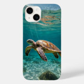 sierlijke Zeeen schildpad Case-Mate iPhone Case (Achterkant)