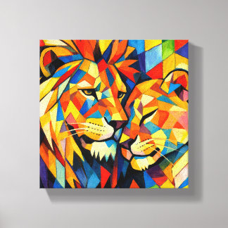 Sierlijst (Pure Liefde) Moderne Kunst Canvas Afdruk