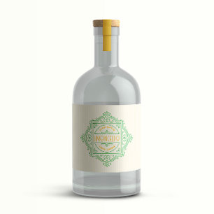 Sierlogo frame Limoncello Likeurfles Etiket