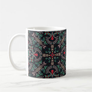 sierpaisley, skulls en bones Bandana Print,fa Koffiemok