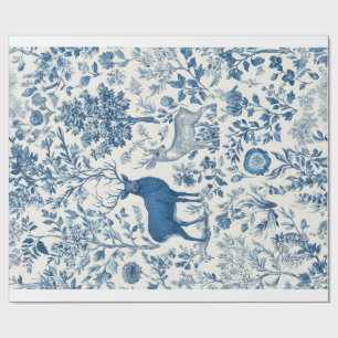 Sierpapier Chinoiserie Bosdieren Cadeaupapier