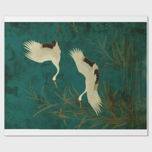 Sierpapier Japans Kraanvogel Cadeaupapier