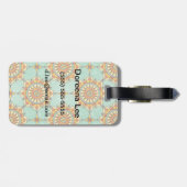 sierpatroon bagagelabel (Achterkant horizontaal)