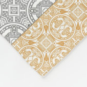 sierpatroon fleece deken (Hoek)