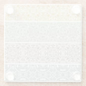 sierpatroon glazen onderzetter (Achterkant)