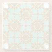sierpatroon glazen onderzetter (Achterkant)