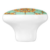 sierpatroon keramische knop (Zijkant)