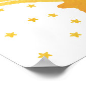 Sierposter voor de kinderkamer met sterren poster (Hoek)