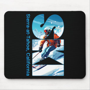 Sierra-at-tahoe Cool Skiing Vakantie Ski Outdoor S Muismat