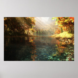 Sierra Autumn Poster