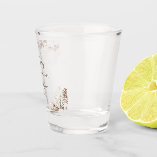 SIERRA Bohemian bruiloft gunst Shot Glas (Rechts)