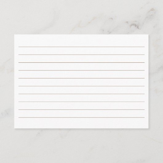 SIERRA Boho Ouderschap Tips Baby shower Advies Kaa Informatiekaartje (Achterkant)