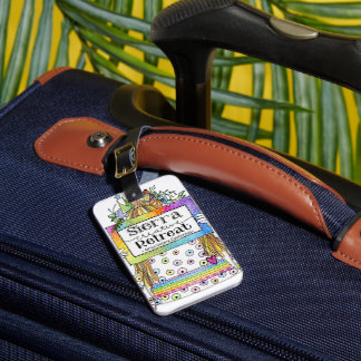 Sierra Creative Retreat Luggage of Journal-label Bagagelabel