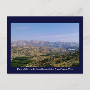 Sierra de Castril, Granada, Spanje Briefkaart