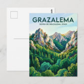 Sierra de Grazalema Spanje Briefkaart (Voorkant / Achterkant)
