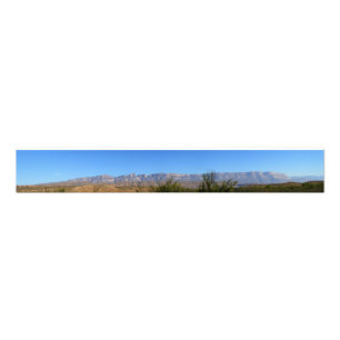 Sierra del Carmen, Coahuila, Mexico Foto Afdruk