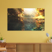 Sierra (Herfst) Canvas Afdruk (Insitu (Woonkamer))