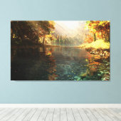 Sierra (Herfst) Canvas Afdruk (Insitu (Houten vloer))