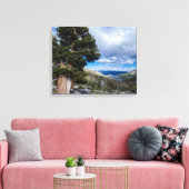 Sierra Juniper en Groene Bomen 2 Canvas Afdruk (Insitu (Woonkamer))