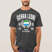 Sierra Leone 2024 Sports Lover T-shirt (Voorkant)
