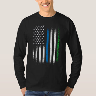 Sierra Leone Amerikaanse Erfgoedmaand Leoneaanse P T-shirt