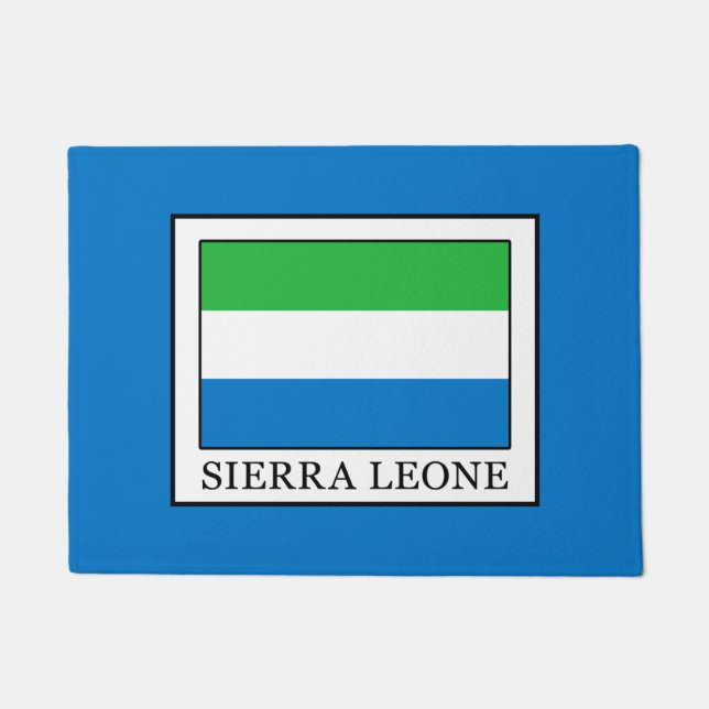 Sierra Leone Deurmat (Voorkant)