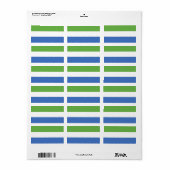 Sierra Leone Etiket (Full Sheet)