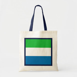 Sierra Leone Flag Bag Tote Bag