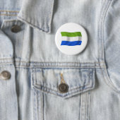 Sierra Leone Flag Button (In situ)