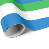 Sierra Leone Flag Cadeaupapier (Rol Hoek)
