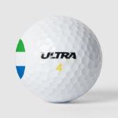Sierra Leone Flag Golfballen (Logo)
