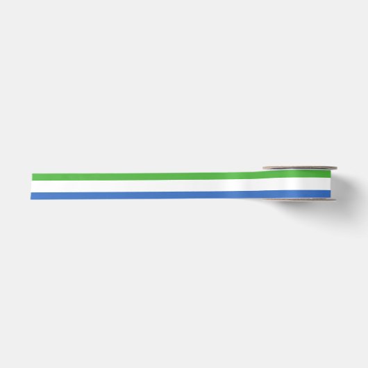 Sierra Leone Flag Lint (Voorkant)