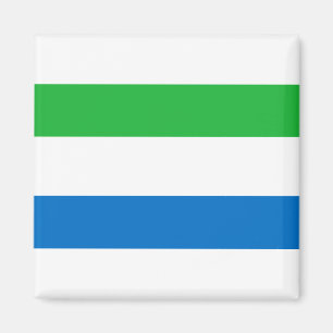 Sierra Leone Flag Magneet