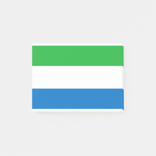 Sierra Leone Flag Post-it® Notes
