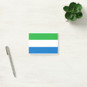 Sierra Leone Flag Post-it® Notes (Kantoor)