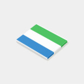Sierra Leone Flag Post-it® Notes (Schuin)