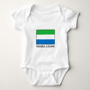 Sierra Leone Flag Romper